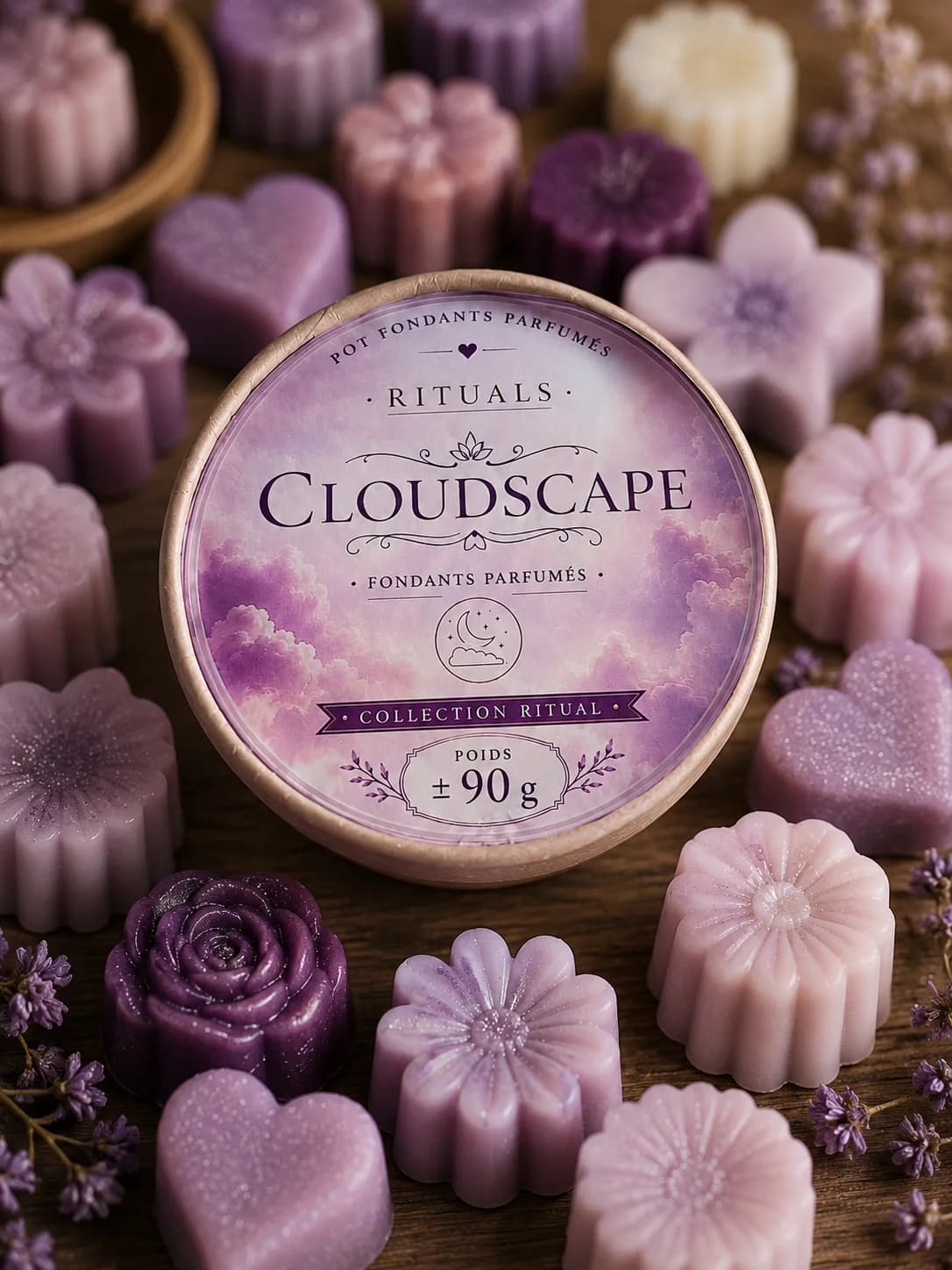 pot de fondant parfumée 90g collection rituals  senteur rituals  