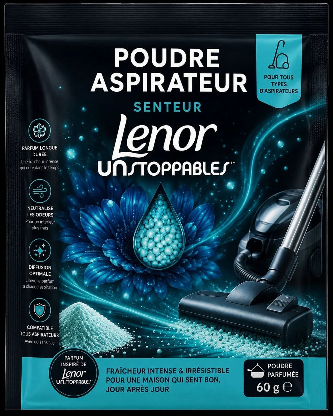 poudre aspirateur lenor unstoppable — photo 1