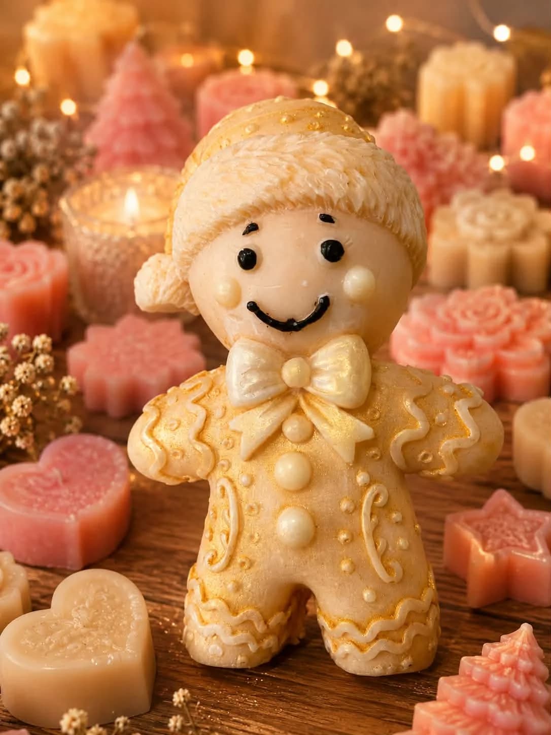 bougie bonhomme pain d'épice