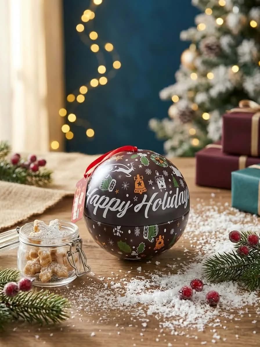 boule de noël 10 fondants parfumé — photo 1